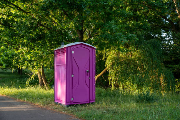 Porta potty delivery and setup in Star Valley Ranch, WY